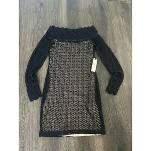 Nightcap Clothing Womens Lace Overlay Little Black Dress Cocktail Stretchy Sz 1